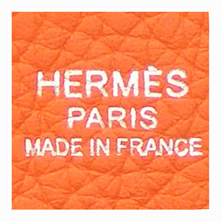 Replica Hermes Evelyne3 PM Silver Hardware Orange Clemens On Sale